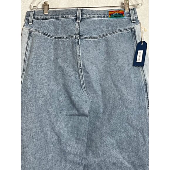 NWT Daily Blue by Adriano Goldschmied Wide-LEG Cotton USA SIZE 31 - Picture 15 of 16